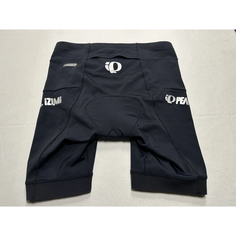NWT Men's Pearl Izumi Elite Series In-R-Cool Tri Shorts Size XL Black #13111102